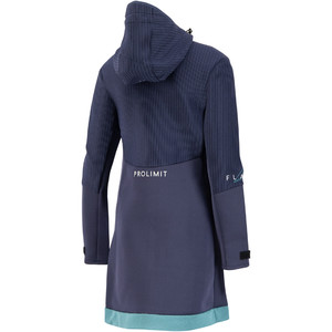 2021 Prolimit Womens Pure Racer Flare Wetsuit Jacket 05041 - Navy / Turquoise